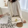 Handtaschen S Tasche Damenmode Koreanische Version Trend Messenger Kette Eine Schulter Ausländischer Stil Kleines Quadrat