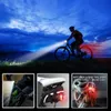 Luci per bici Set di luci per bicicletta impermeabili ricaricabili tramite USB più potenti Set di luci per ciclismo anteriori + posteriori Luces Para Bicicleta