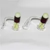 Fumer Terp Slurper Banger Avec Des Perles De Pilule De Marbre De Verre Clous De Quartz Domeless Aspirer Des Bangers D'huile Joint Poli Pour Dab Rigs