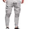 Primavera Men's Cargo Calças Casuais Esportes Sweatpants DrawingString Homens Brand Long Calças Army Jogadores Calças Pantalon Homme 2020 Novo X0615