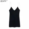 Women Sexy Deep V Neck Sequined Strap Sling Club Dress Femme Chic Backless Summer Zipper Black Party Vestidos DS8238 210416