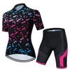 Ensembles de course Ensemble de maillot de cyclisme d'été RCC SKY Femmes Pro Vélo de route Vêtements BIB Shorts VTT Costume Femme Vélo Vêtements Robe Uniforme Kit