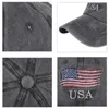 Creative USA Baseball Cap Cotton Spinning Embroidered American Flag Cap Outdoor Sports Casual Hat