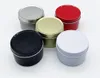 Storage Boxes Bins Candle Tin 5oz Containers Metal Case for Dry Lip Balm Spices Camping Party Favors4742324