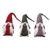 Hang been Kerst Zweedse beeldjes Handgemaakte Kerstmis Gnome Faceless Pluche Pop voor Ornamenten Giften Kinder Kerstmis Decoratie