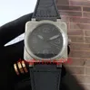 Szwajcarska marka luksusowe męskie zegarki BR01 Automatyczny ruch zegarek ceramiczny kwadrat 46 mm gumowy pasek najwyższej jakości projektant Waterproo292t