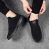 2021 Men Running Shoes Black Red Grey fashion mens Trainers Breathable Sports Sneakers Size 39-44 ql