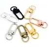 Keychains 10pcs/lot Snap Lobster Clasp Hooks Gold Silver Plated DIY Jewelry Making Findings For Keychain Neckalce Bracelet Supplies