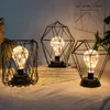 Retro bordslampor för sovrum Vardagsrum LED-sänglampan konst modern sänglampa nattljus Juldekoration sänglampa