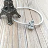 925 Sterling Silver Beads Loving Angel Charm passar europeisk pandora stil smycken armband halsband 792010cz annajewel