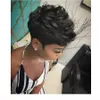 Short Human Hair Wigs Pixie Cut Wig 150 Pre Plucked Bob Wig Remy Brazilian Glueless none Lace Front Human Hair Wigs8960576