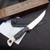 Högkvalitativ 15500-1 Överlevnad Straight Jaktkniv S45VN Satinblad Full Tang G10 Handtag Fasta Bladknivar med Kydex