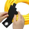 Borse portaoggetti 1/6 pezzi cinghia per tubo flessibile in nylon resistente supporto per prolunga organizzatore chiusura per cavo ad anello