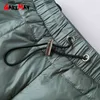 Pantaloni invernali da donna Pantaloni sportivi classici taglie forti neri in vita elastica Pantaloni caldi 210428