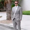 light grey prom suits