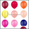 Autre jardin maison jardinthick latex ballon fl lune pendaison de crémaillère graduation mariage fête d'anniversaire ballons fournitures HWC7360 livraison directe