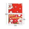 Greeting Cards Christmas Creative Embossing Technology Durable Heart-shaped Cardboard For Writing Holiday Wishes