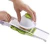 Mandoline Slicer Grater Grönsaker Cutter med 5 blad Morot Peeler Ost kök Tillbehör 210423