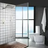 Bathroom Shower Sets Brushed Nickel Thermostatic Wall Mount Rainfall Faucet Set With Handheld Arm