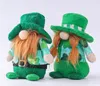 St Patrick's Day Gnome Party Decor Irish Handgjorda Skandinaviska March Declativ Dwarf Kids Presenter