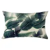 Cushion/Decorative Pillow Nanacoba Decorative Pillows Cover For Bedroom Sleeping Rectangle Linen Throw Pillowcase Forest Plant Print Case 50