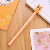 Leuke Creative Cartoon Gel Pennen Studenten Schrijven Tool Black Ink Office Accessoires Pen Learning School Briefpapier Levert 0450