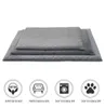 Große Hundebettmatte Orthopädische Memory Foam Dog House Waschbare Waschbare Luxushund Schlafsofa Für kleine mittelgroße Haustierbedarf 210915