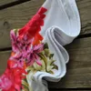 Высокая талия Sexy Roogle Bikini Set Купальник Одно плечо Купальники Женщины Распечатать цветочные купальные костюмы Пляжная одежда Biquini 210621