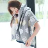 Handduksbad 100% ren bomullsfilm 4 lager strand Japansk stil absorberande mjuk för vuxna barn gratis hem textil