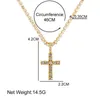 Hot Shining Cross Butterfly Pendants Rhinestone Women Necklaces 2021 Crystal Tennis Clavicle Chains Choker hiphop Gifts Jewelry