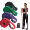 Lång motstånd band elastiska band för att dra upp hjälp stretching träning booty band träning hem yoga gym fitness utrustning h1026