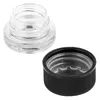 5g Clear Tempered Glass Jars Bottle With Childproof Lid For Delta 8 9 Dry Herb Wax Concentrate DAB Extracts Thick Oil DH2566