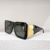 Óculos de sol de grife masculino placa clássica preta generosa armação completa 4312 óculos de sol grandes protetores com caixa original