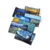 Classical Printing Creative Nostalgic Oil Painting Bag Ladies Hand Small Square Retro Zipper Coin Purse