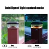 Solar Post Cap Light Fence lamp outdoors Waterproof Landscape Lights column headlight Path Deck Square Decor Night Lamps