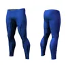 Pantalons pour hommes Hommes Hommes Compression Leggings Serrés Courir Sport Mâle Gym Fitness Jogging Pantalon À Séchage Rapide Entraînement Yoga