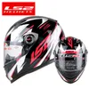 Casco moto integrale LS2 FF358 originale al 100% Alex barros Uomo Donna Racing capacetes cascos para moto ECE