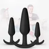 Conjuntos de plugue anal de silicone pequeno Estimulador anal de bumbum Dildo Sex Toys Homens/Mulheres Iniciante Erótico Íntimo Adulto Punish Game Trainner X0401