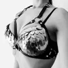 NXY SM Bondage sele för kvinnor Suspenders Underkläder Bälten Strumpor Body Buttocks Garter Belt Läderben Sex Toy Shop1227