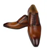 Chaussures Oxford faites à la main pour hommes, chaussures de mariage faites à la main, personnalisées, peuvent être personnalisées, noir ou marron, différentes couleurs, cuir véritable