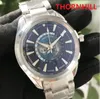 gifts orologio di lusso Montre de luxe wristwatch 316L Stainless Steel World Time Men Automatic Watches Mechanical Movement Men's Skyfall Watch