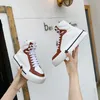Designer Re-Nylon Sneakers Plate-forme Chaussures Femmes High Top Cuir Runner Baskets Low Top Casual Chaussures Toile taille 35-46 avec boîte 287