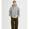 25ss oversize 흑인 패션 망 후드 남자 스웨트 셔츠 봄 가을 단색 힙합 여성 거리 착용 Hoodie 남자의 의류 광장 상자 크기 M-2XL