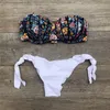 Women's Swimwear Women Sexy Floral Print Bikini Set Two Piece Swimsuit Breast Pad Split Bathing Suit Beachwear Biquini Traje De Bano#30