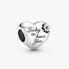 2021 mothers day 925 sterling silver jewelry beads heart clover charm 799364c00 fit european style bracelets necklaces diy gfit to mom