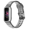 For Fitbit Luxe Wrist Band Siamese TPU Transparent Silicone Strap Replacement Watchband Smart Accessories