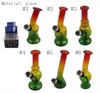 Mini Glass Bongs Narguilhs Tuyaux d'eau DAB Plateaux Divers styles et conceptions Matériau DHL gratuit: Transparent-verre 240 / boîte