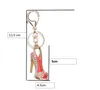 High Heel Shoe Keychain Rhinestone Crystal Purse Car Key Chain Bag Decorative Alloy Keyring G1019