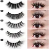 Ensemble de 10 paires de Cils 3D naturels longs et végétaliens, Faux Cils dramatiques, maquillage, Extension de Faux Cils maquiagem7412394