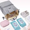 Sunveno Diaper Bag Backpack Maternity Baby Nappy Stroller Organizer Travel - Fashion ,Large Capacity,Insulation Pockets 220225